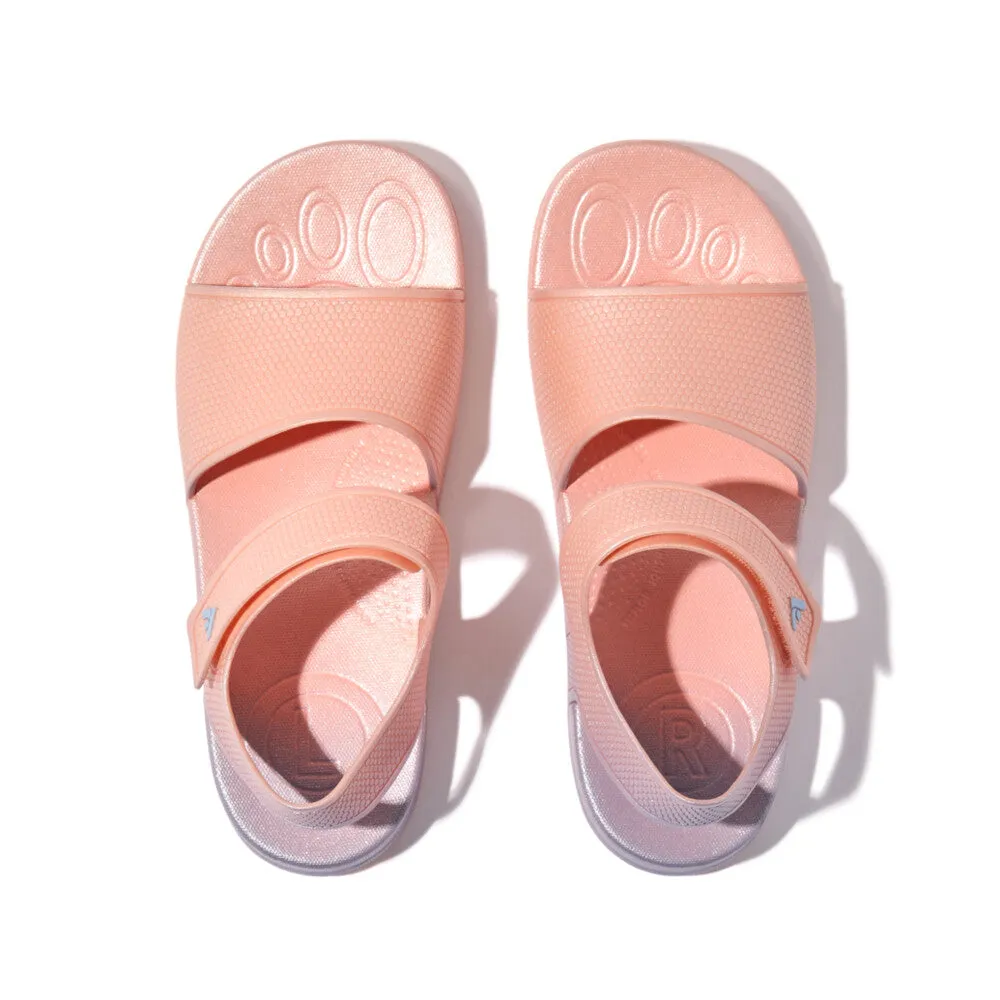 รองเท้าแตะ เด็ก รุ่น iQUSHION KIDS JUNIOR IRIDESCENT ERGONOMIC BACK-STRAP SANDALS