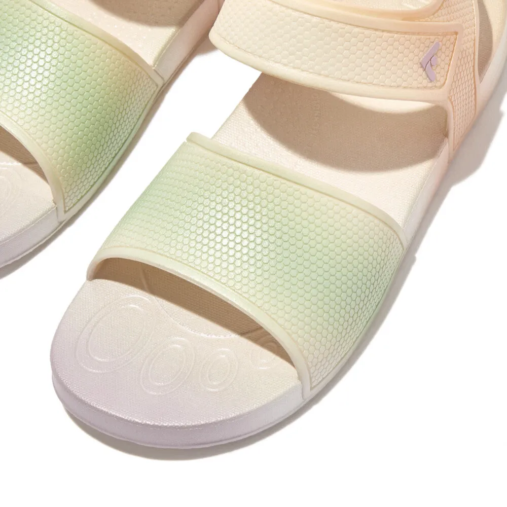 รองเท้าแตะ เด็ก รุ่น iQUSHION KIDS JUNIOR IRIDESCENT ERGONOMIC BACK-STRAP SANDALS