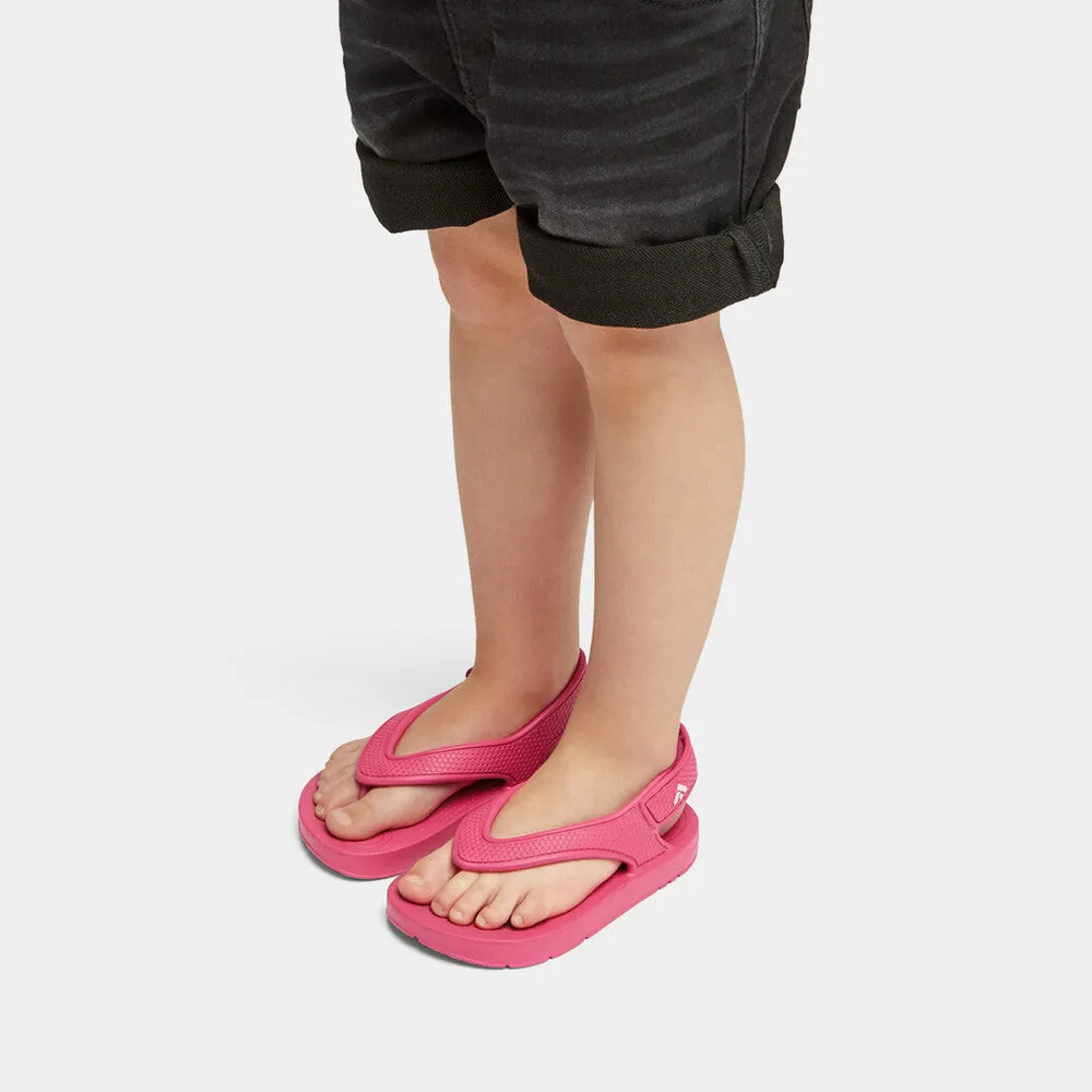 รองเท้าแตะแบบรัดส้น เด็ก รุ่น iQUSHION KIDS TODDLER ERGONOMIC BACK-STRAP FLIP-FLOPS