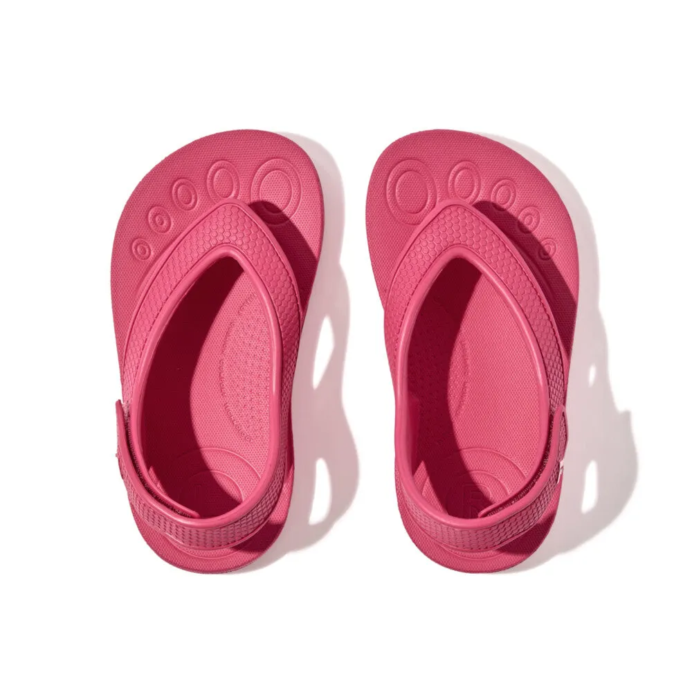 รองเท้าแตะแบบรัดส้น เด็ก รุ่น iQUSHION KIDS TODDLER ERGONOMIC BACK-STRAP FLIP-FLOPS