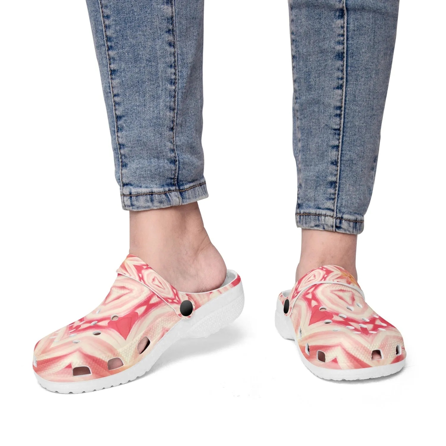 413. All Over Printed Clogs