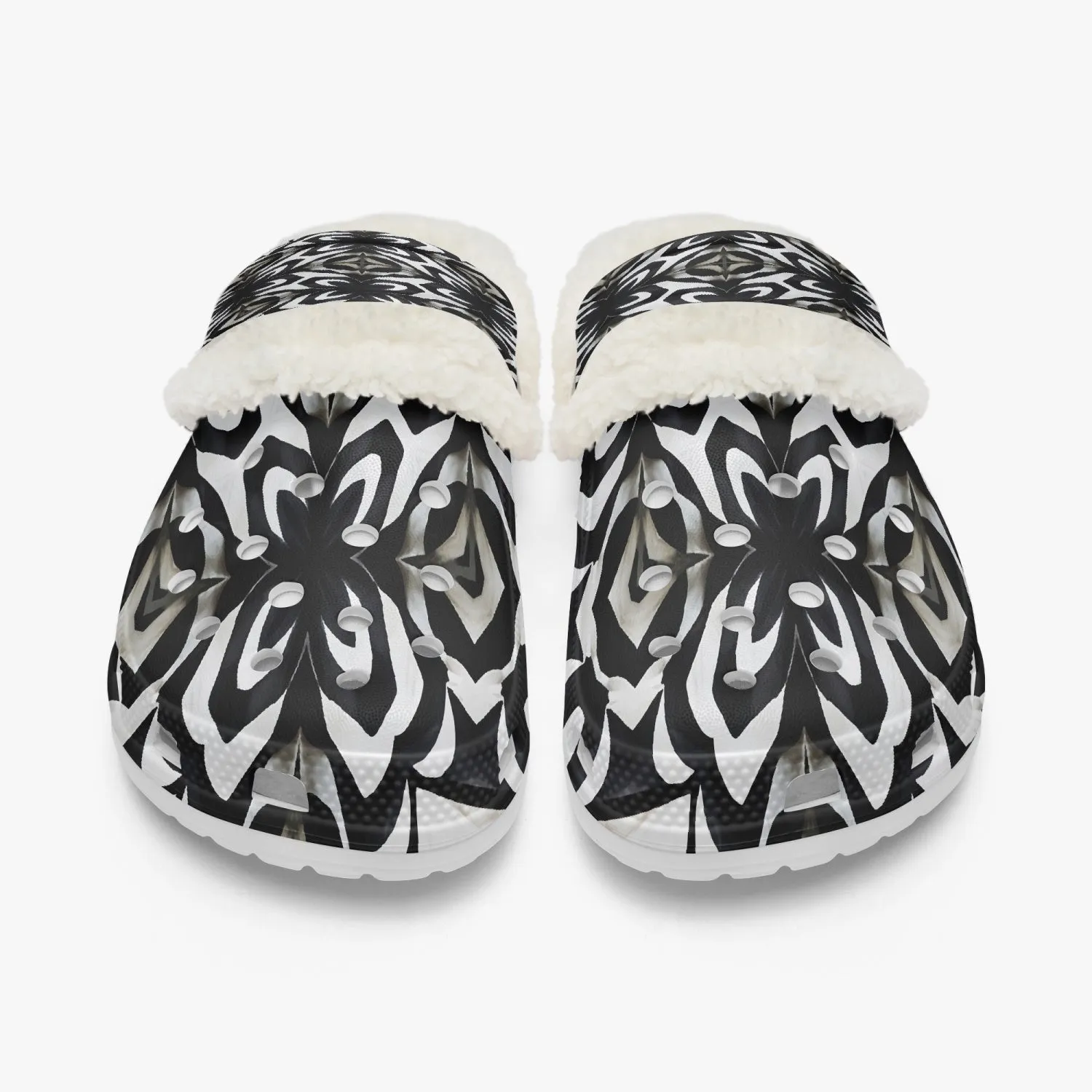 475. Lined All Over Printed Clogs