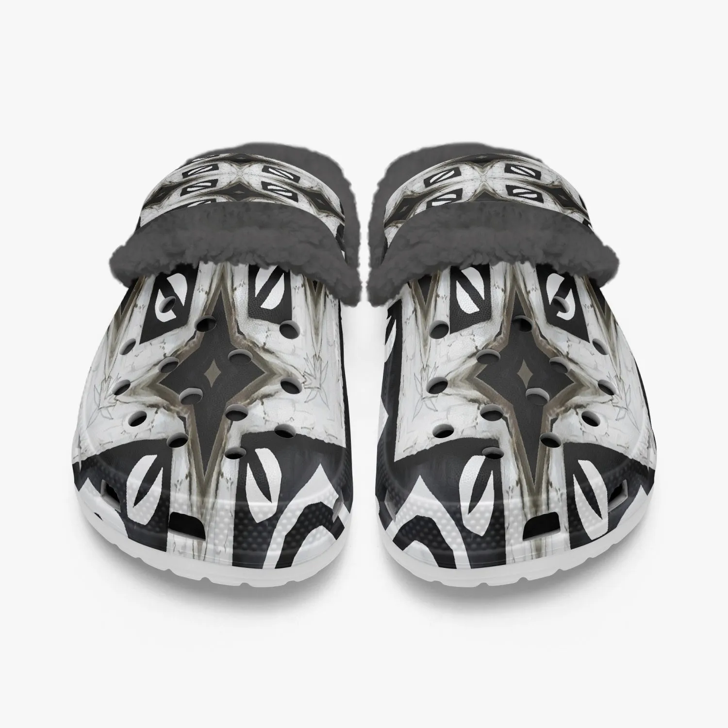 475. Lined All Over Printed Clogs