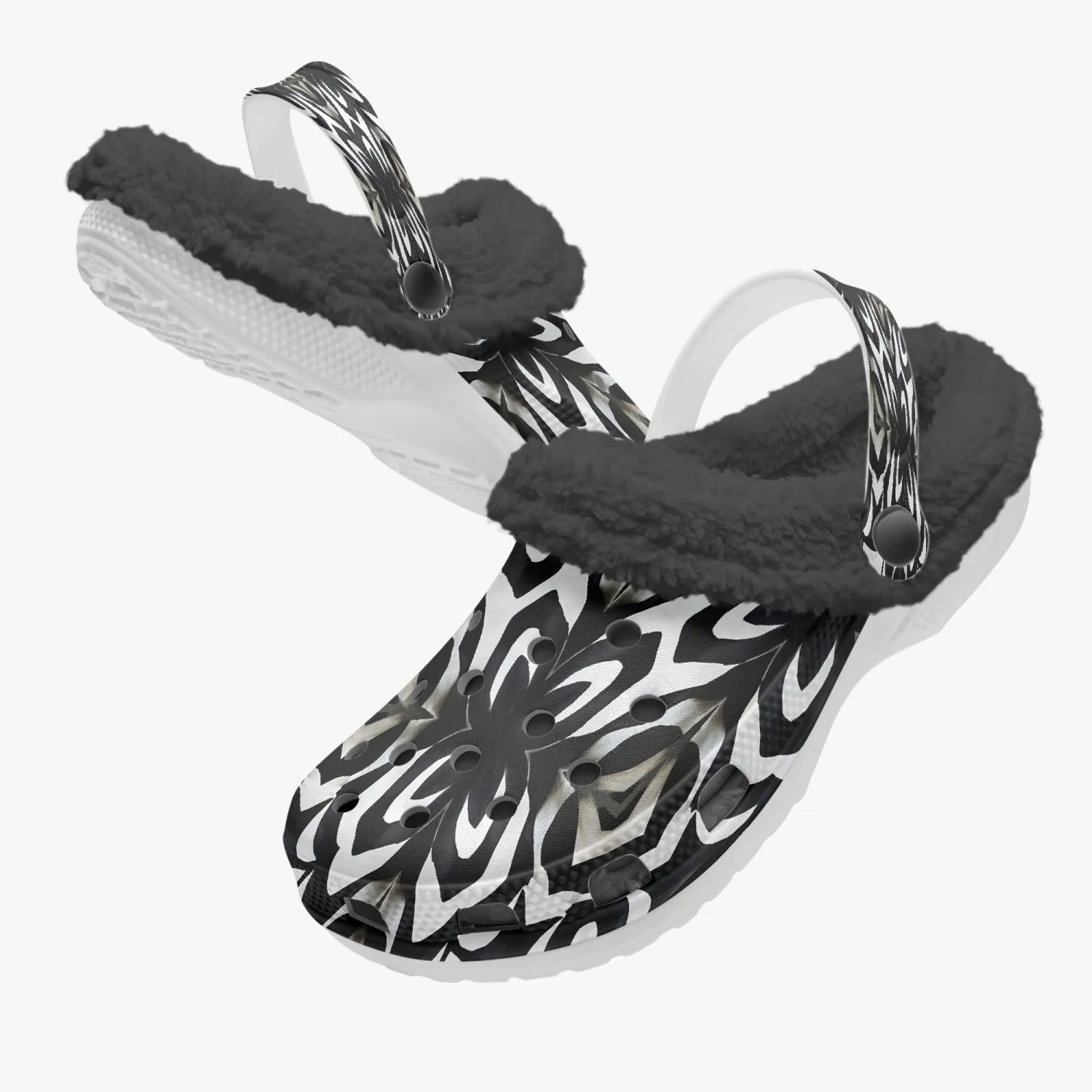 475. Lined All Over Printed Clogs