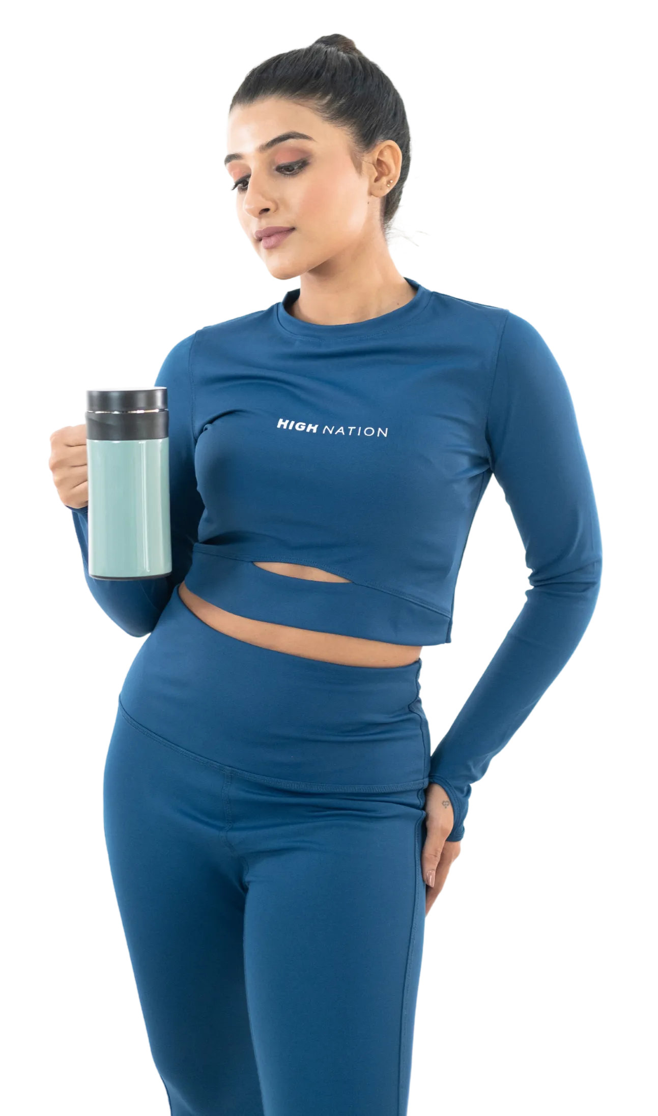 AirForce Blue Active Co-ord Set