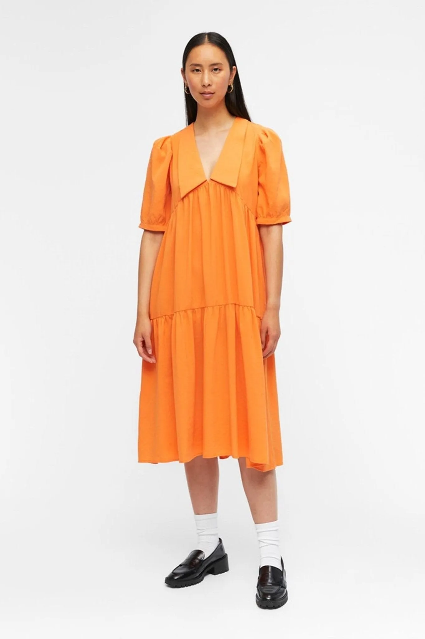 Alaia Long Dress - Autumn Sunset