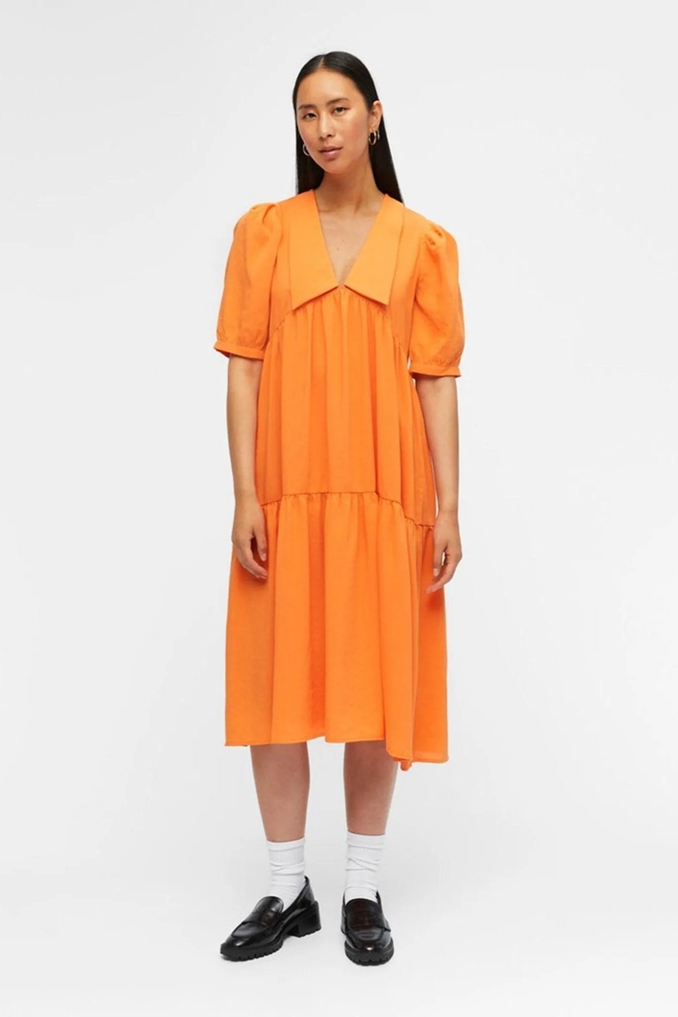 Alaia Long Dress - Autumn Sunset