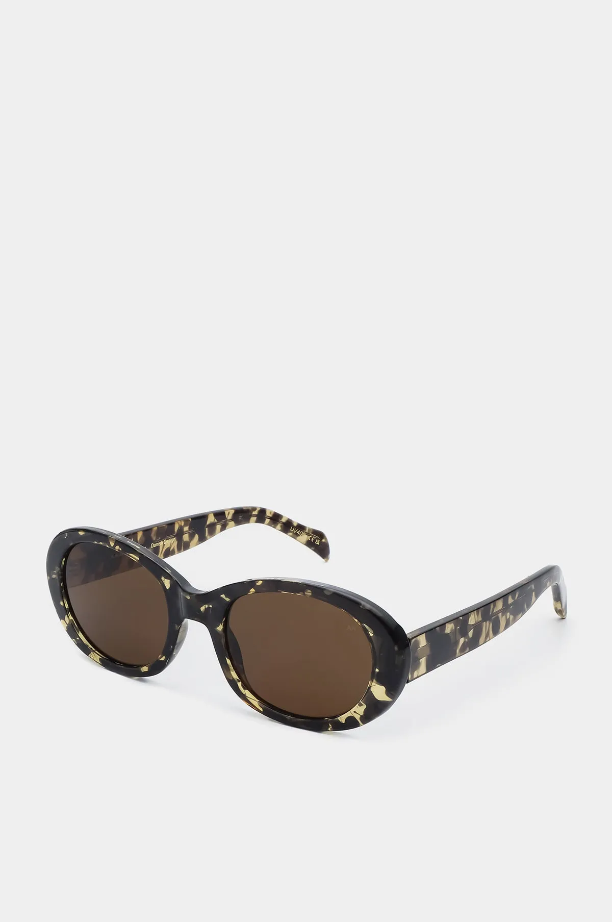 Anma Sunglasses Black/Yellow Tortoise