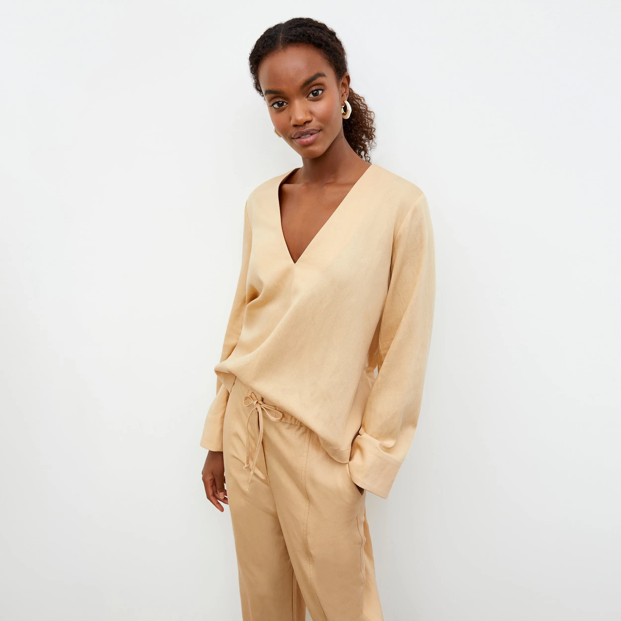 Annette Top - Everyday Twill :: Butter