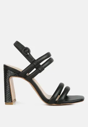 Avianna Slim Block Heel Sandal