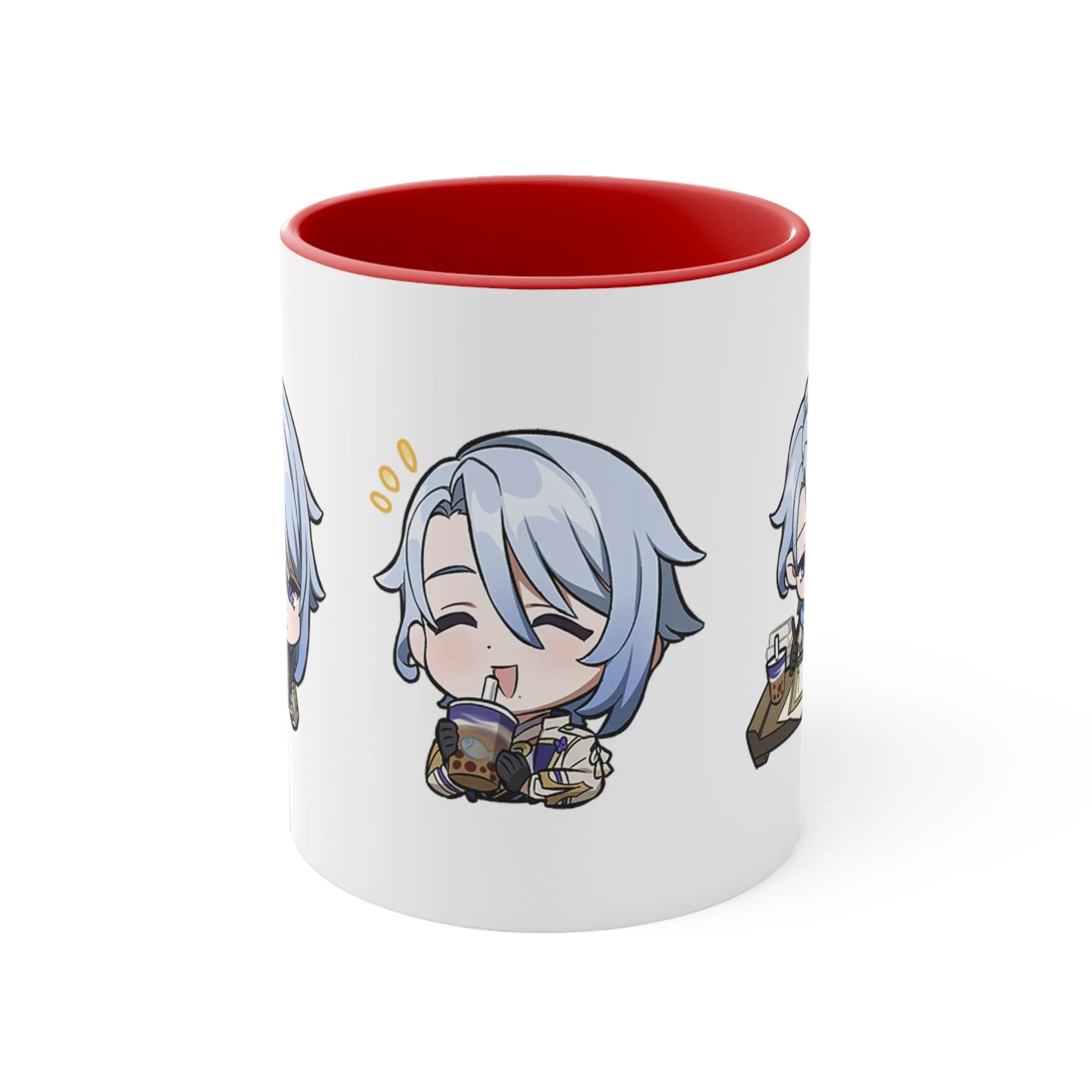 Ayato Genshin Impact Accent Coffee Mug, 11oz Cups Mugs Cup Gift For Gamer Gifts Game Anime Fanart Fan Birthday Valentine's Christmas