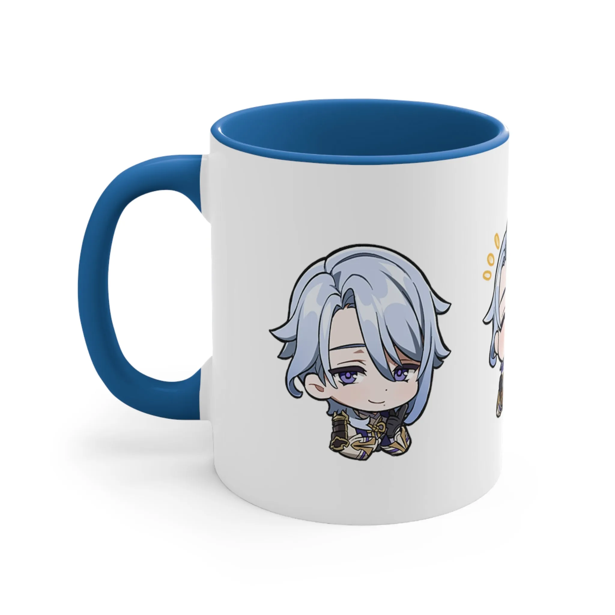 Ayato Genshin Impact Accent Coffee Mug, 11oz Cups Mugs Cup Gift For Gamer Gifts Game Anime Fanart Fan Birthday Valentine's Christmas