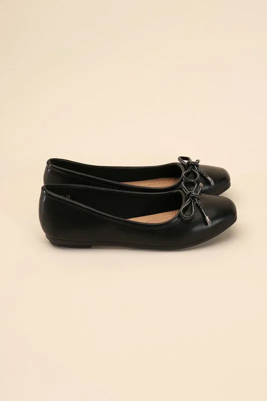 BF DOROTHY-77 Bow Ballet Flats