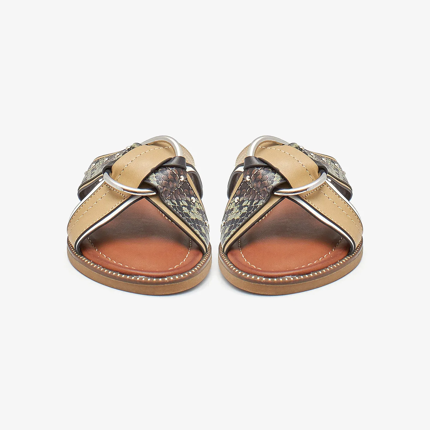 Buckled Womens Chappals