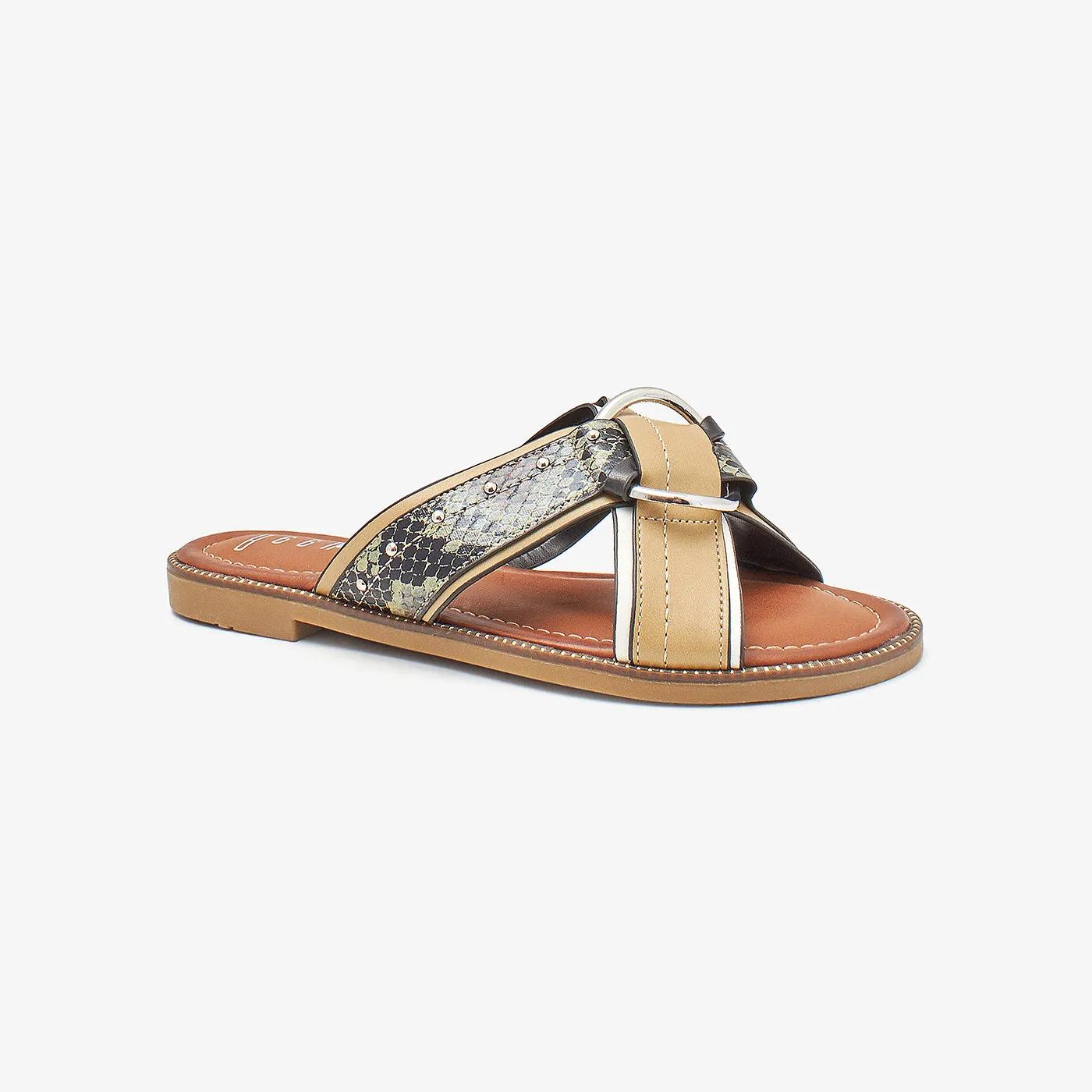 Buckled Womens Chappals