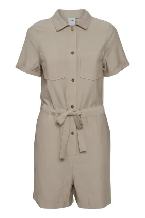 Cadova Military Playsuit (Doeskin)