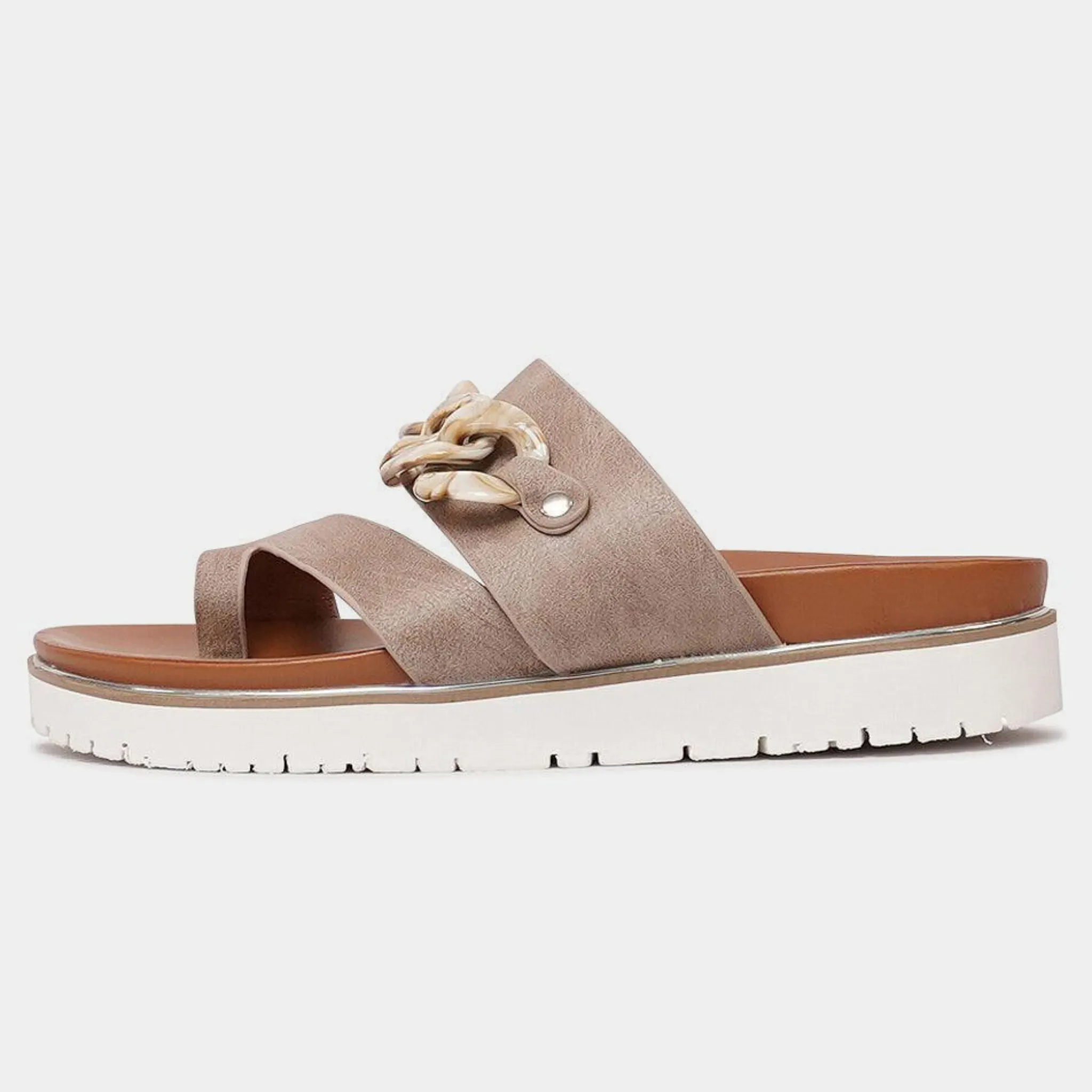 Cai Taupe Sandals