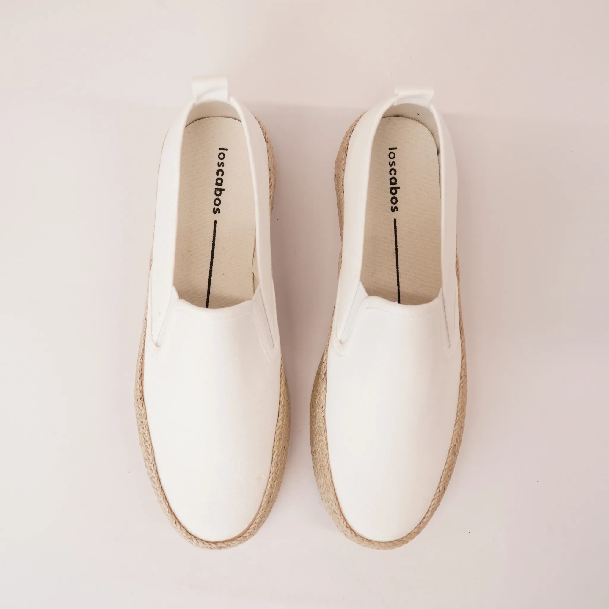 Candi White Espadrille Flats