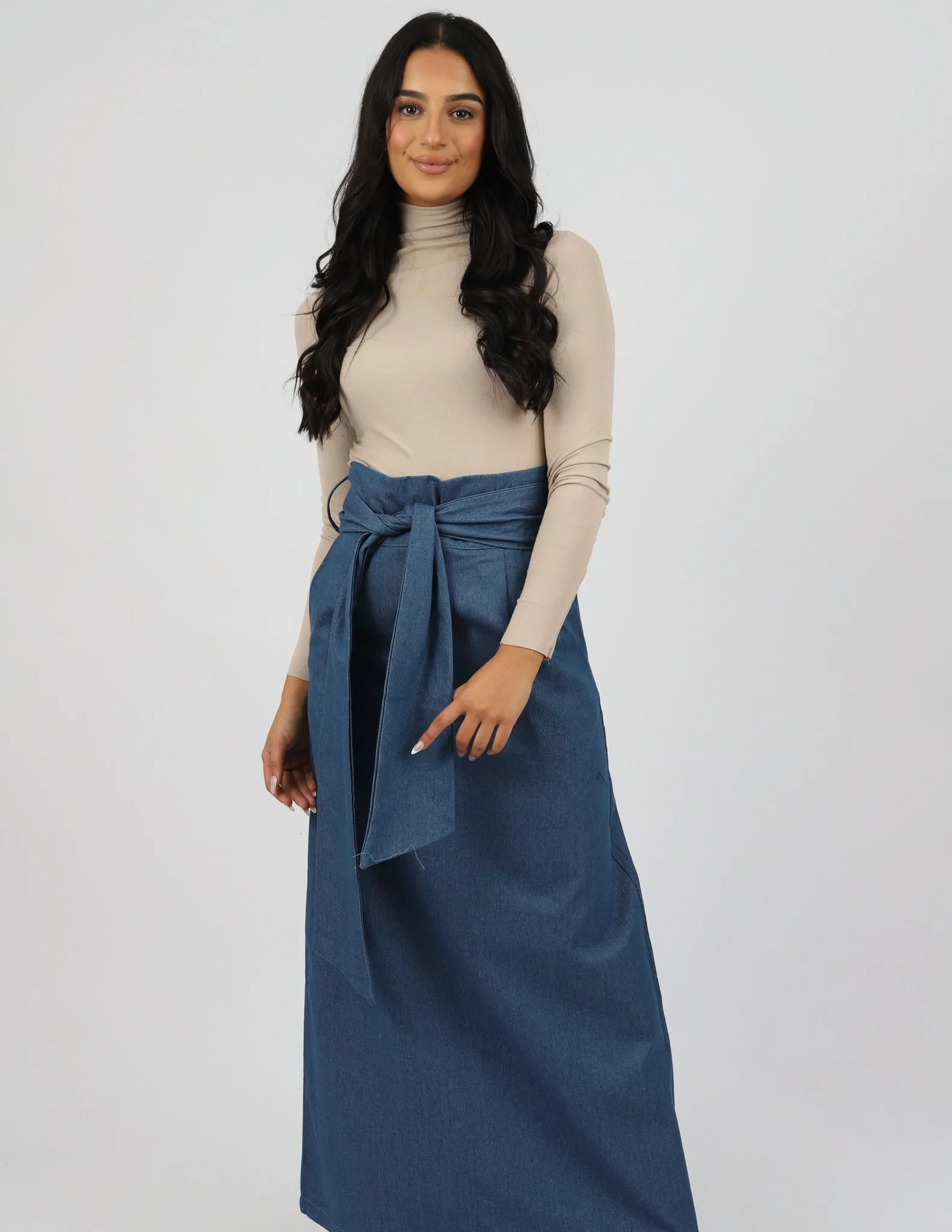 Escape Indeera Denim Skirt