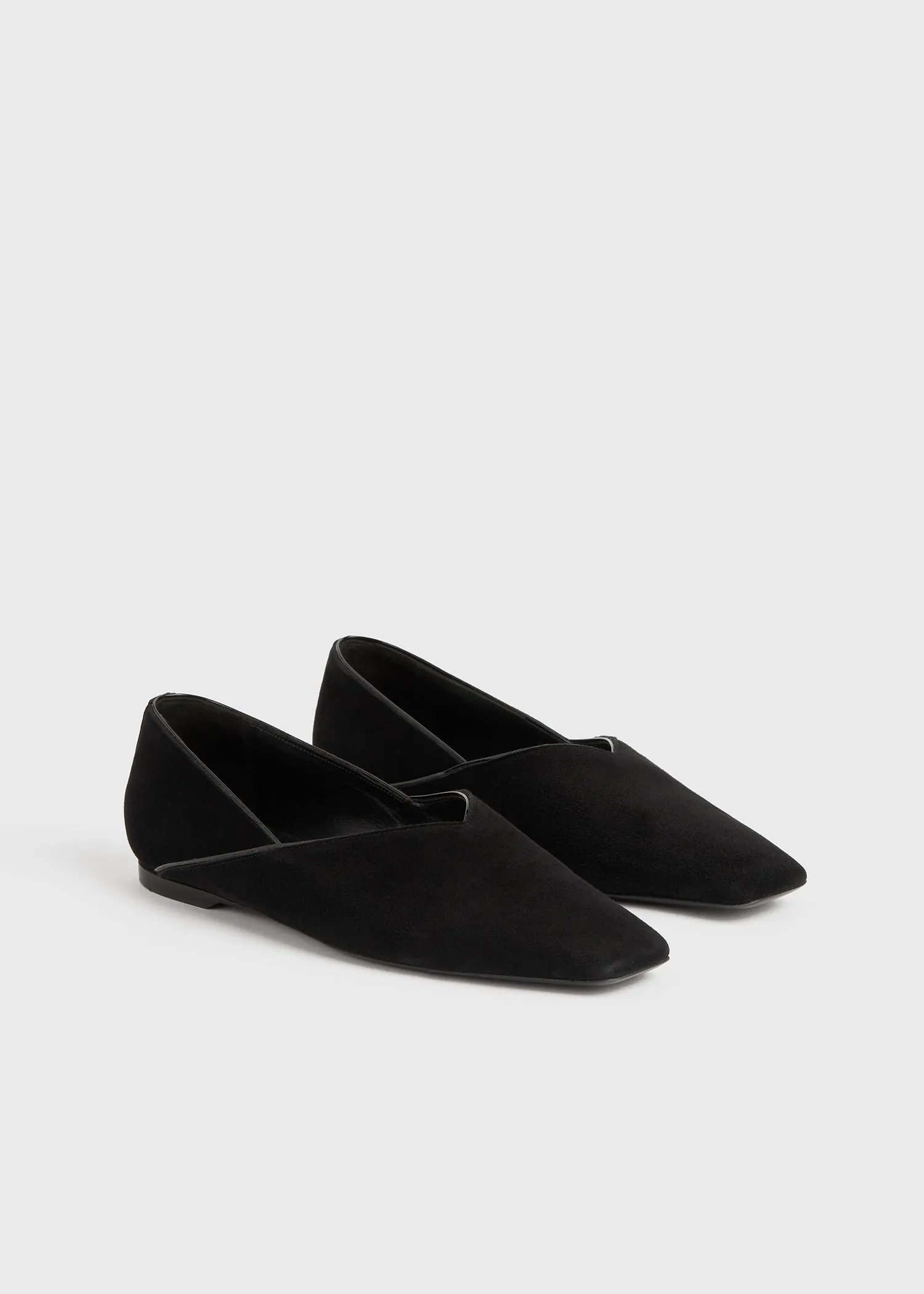 Everyday suede flats suede