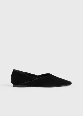 Everyday suede flats suede