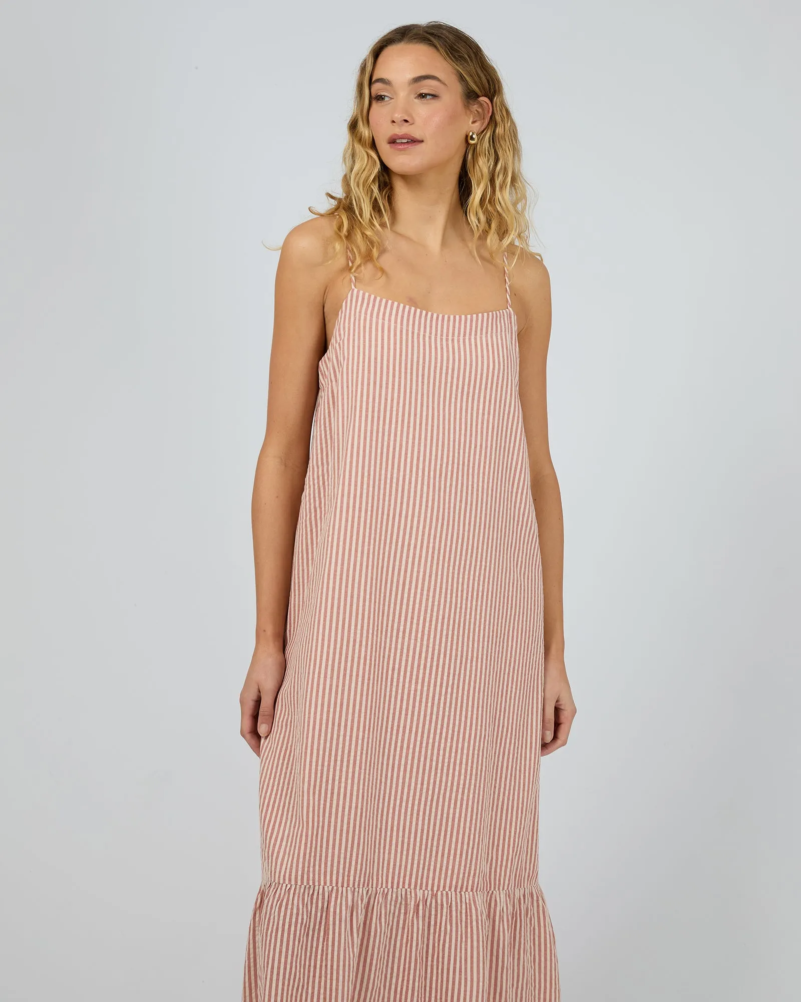 Fletcher Maxi Dress Rust