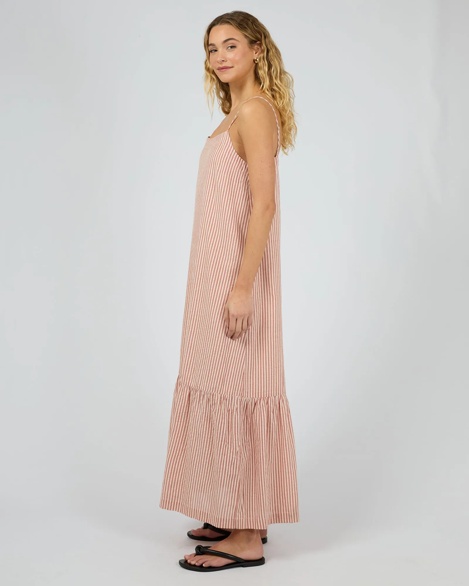 Fletcher Maxi Dress Rust