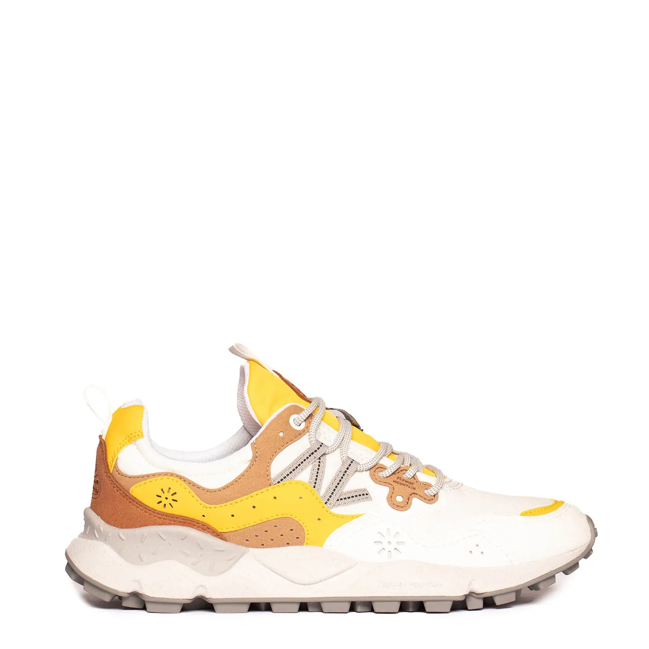 Flower Mountain Yamano 3 Kaiso White / Zucca / Beige