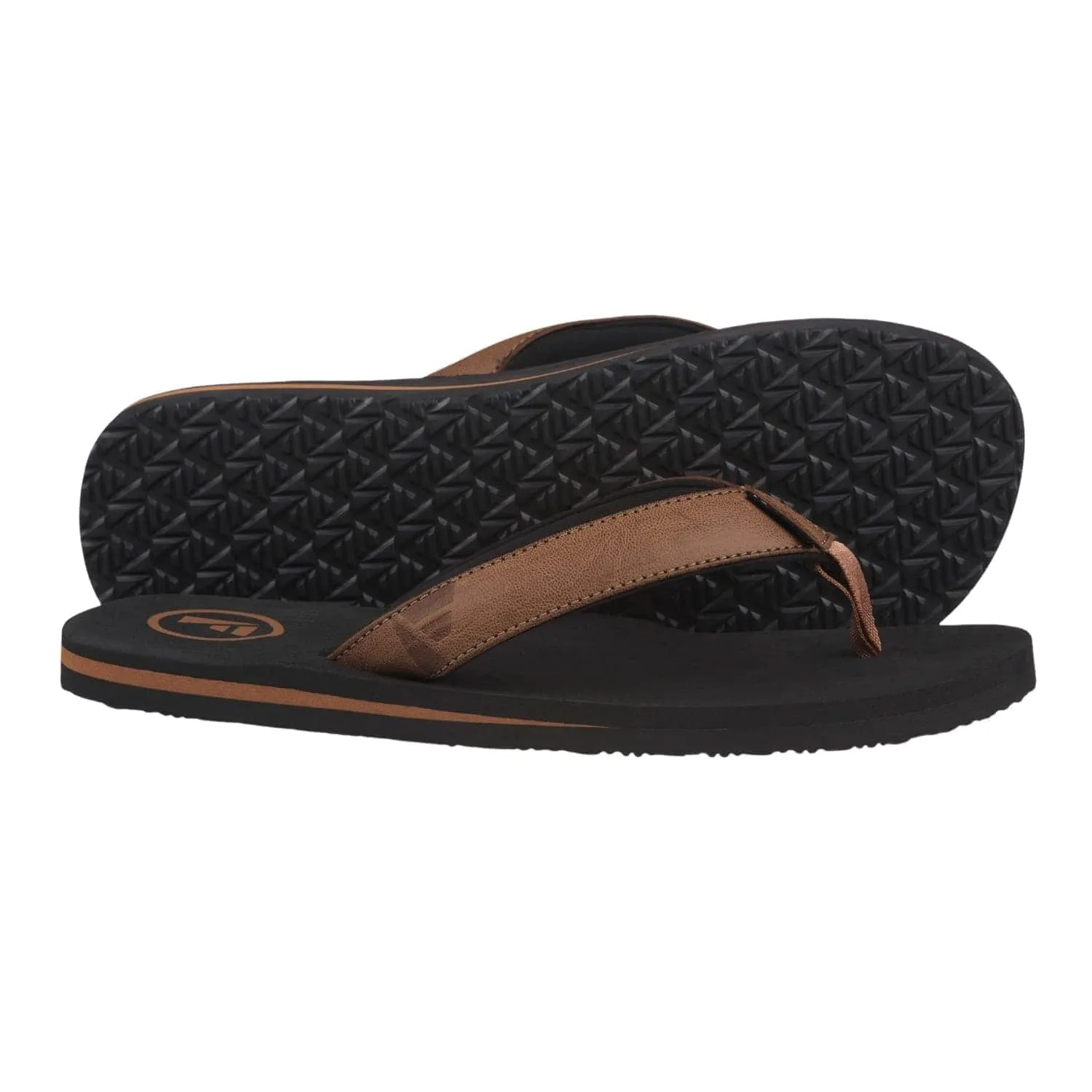 FoamLife Seales Flip Flops - Black