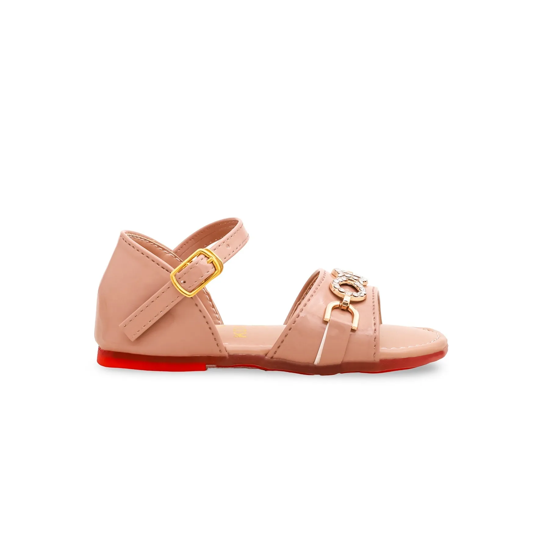 Girls Pink Formal Sandal KD9626