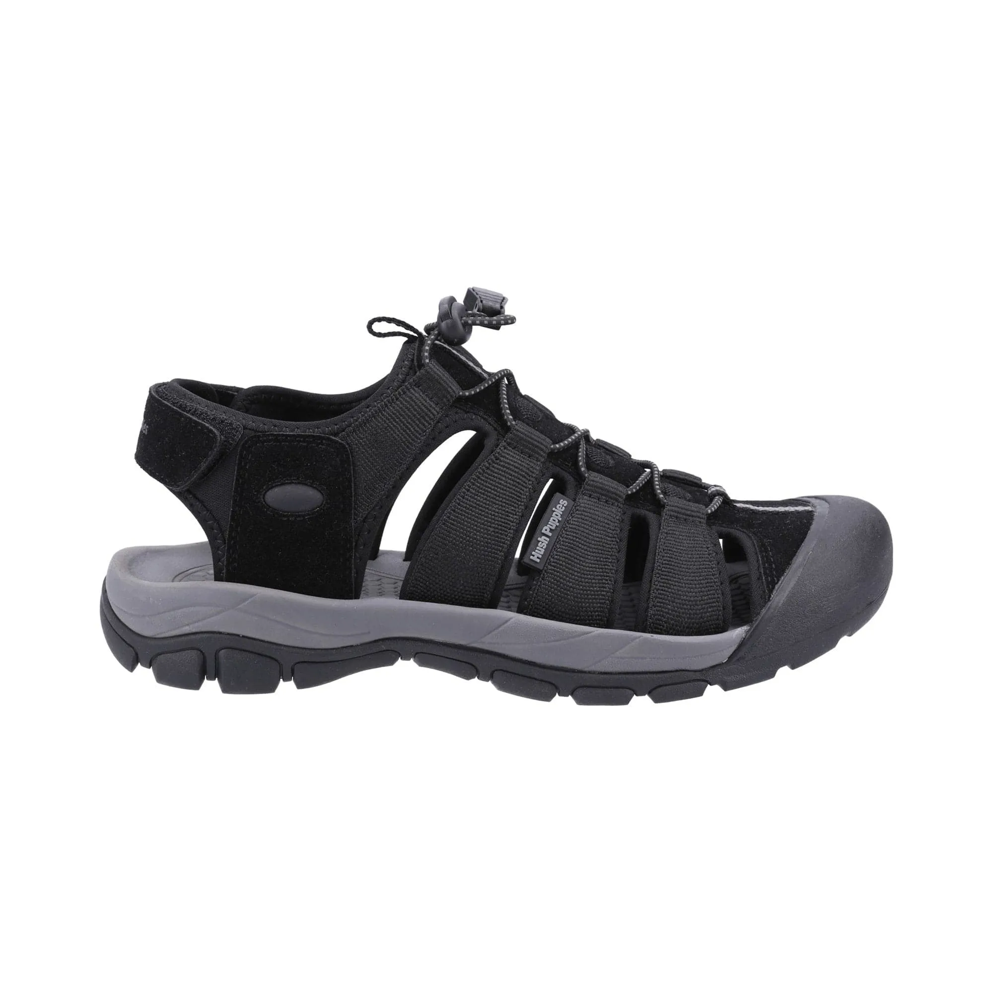 Hush Puppies Peru Mens Sandal - Black