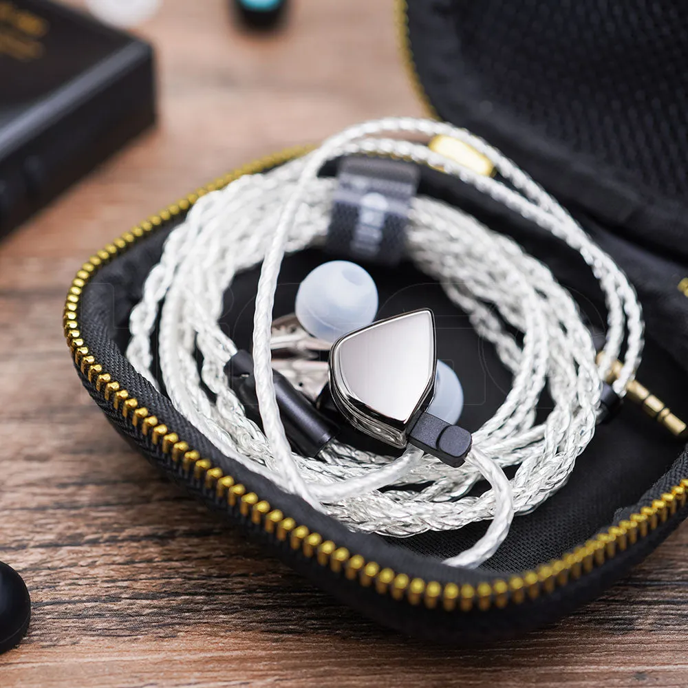 HZSound Heart Mirror Pro 10mm Dynamic Driver In-Ear Monitors With Mic & 2Pin Connectors