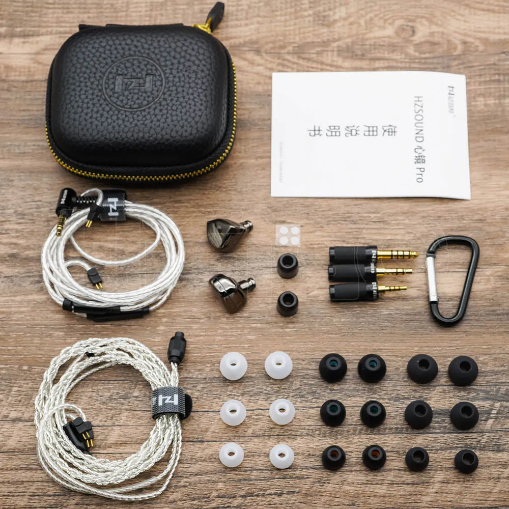 HZSound Heart Mirror Pro 10mm Dynamic Driver In-Ear Monitors With Mic & 2Pin Connectors