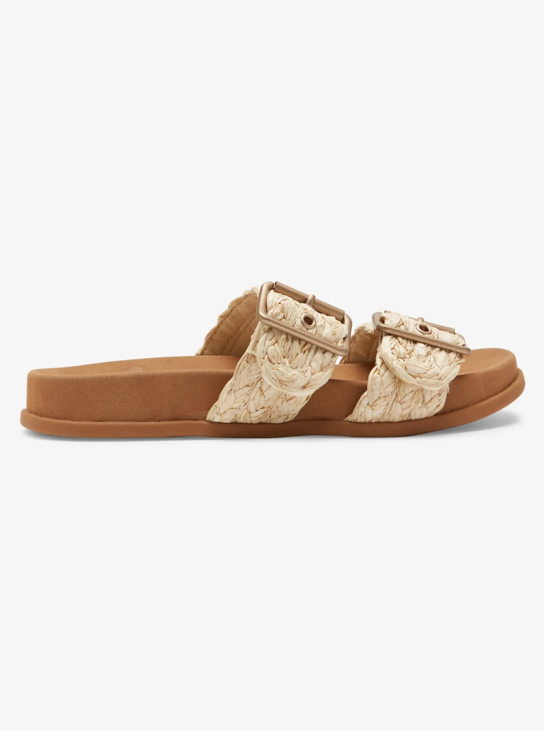 Into Summer Slide Sandals - Natural