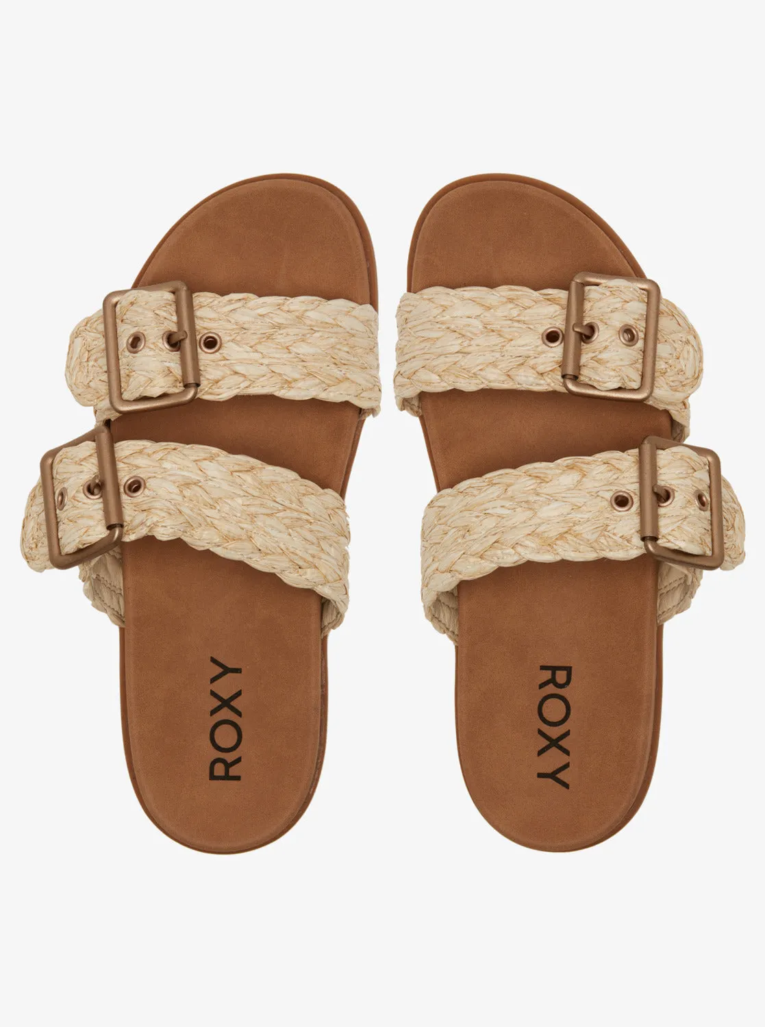 Into Summer Slide Sandals - Natural