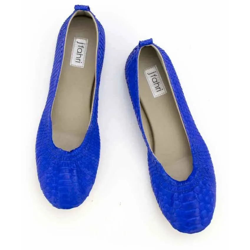 Jfahri Ballet Flats - Electric Blue