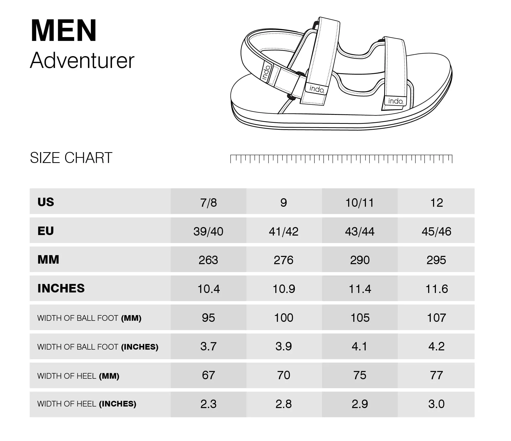 Men’s Sandals Adventurer - Leaf