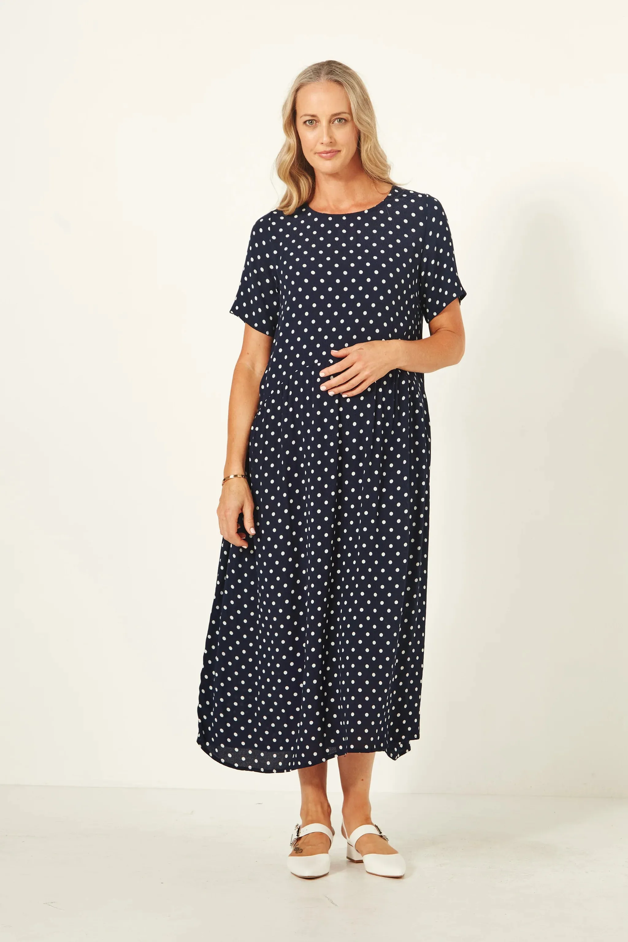 Monroe Dress - Polkadot