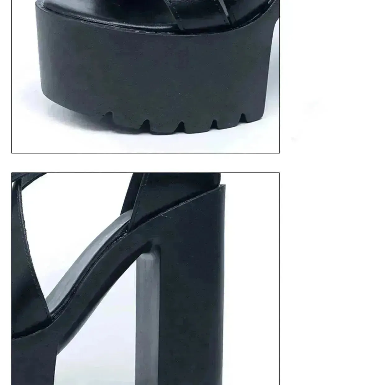 New Women's Shoes With Thick Soles And High Heels