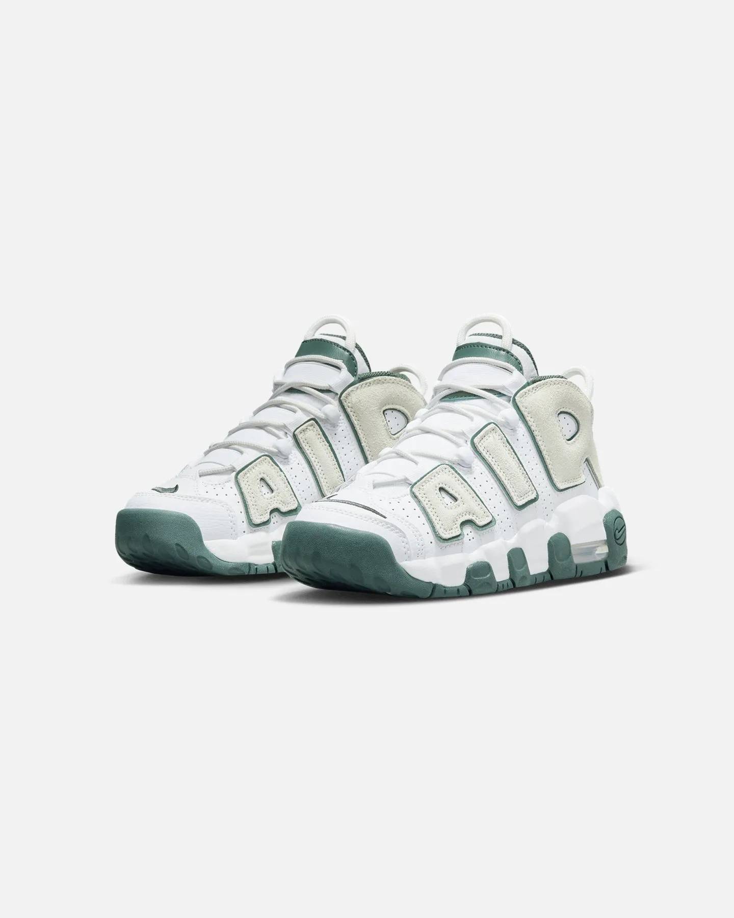 Nike Kids' Air More Uptempo White/Sea Glass