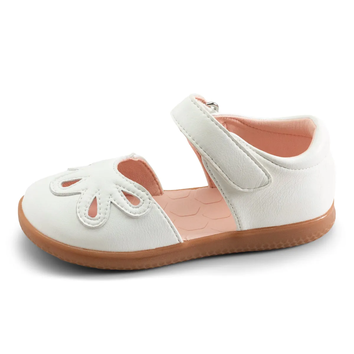 PETAL 2.0 DEW DROP Sandal Mary Jane | White