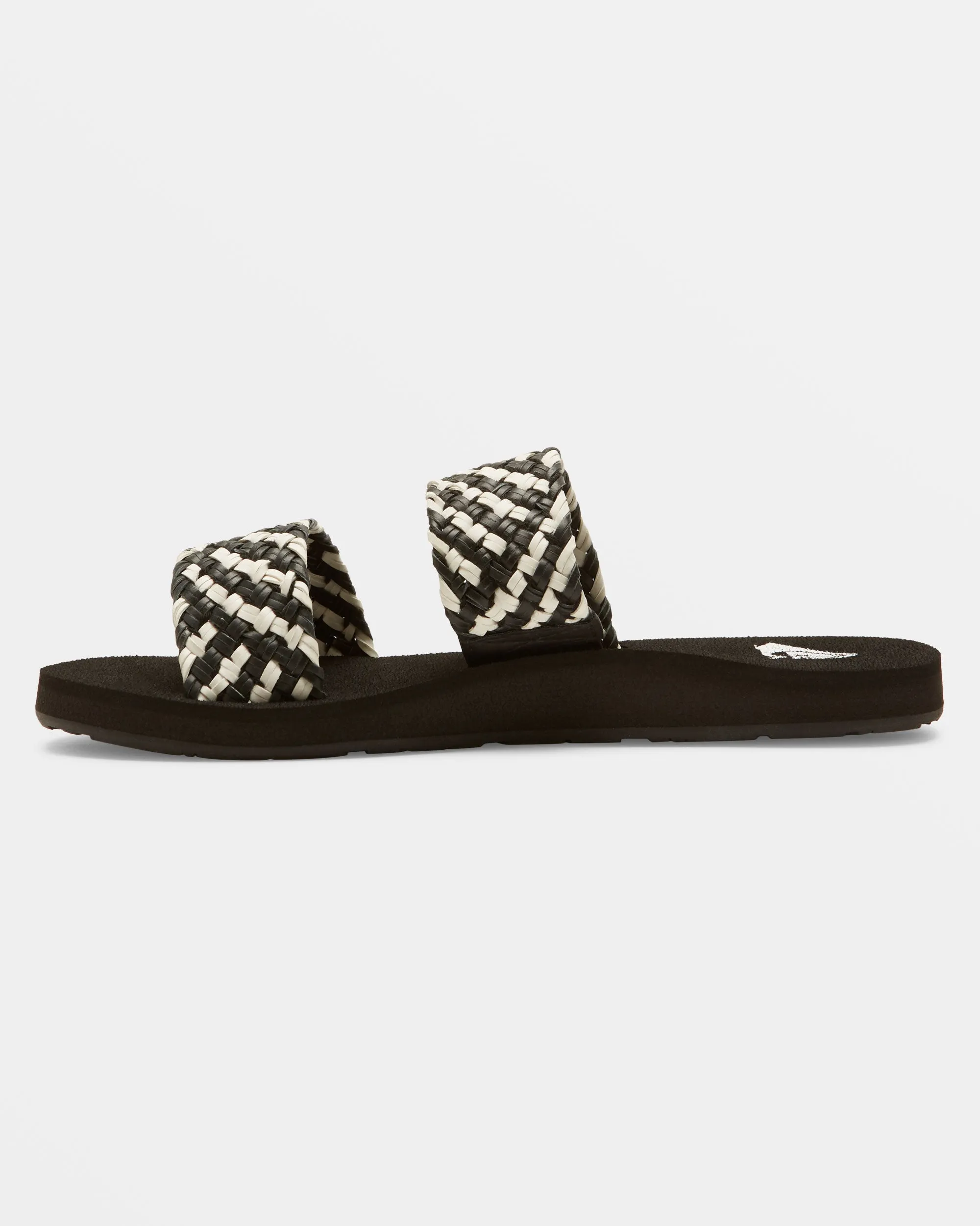 Porto Slide II Slide Sandals - Black/White