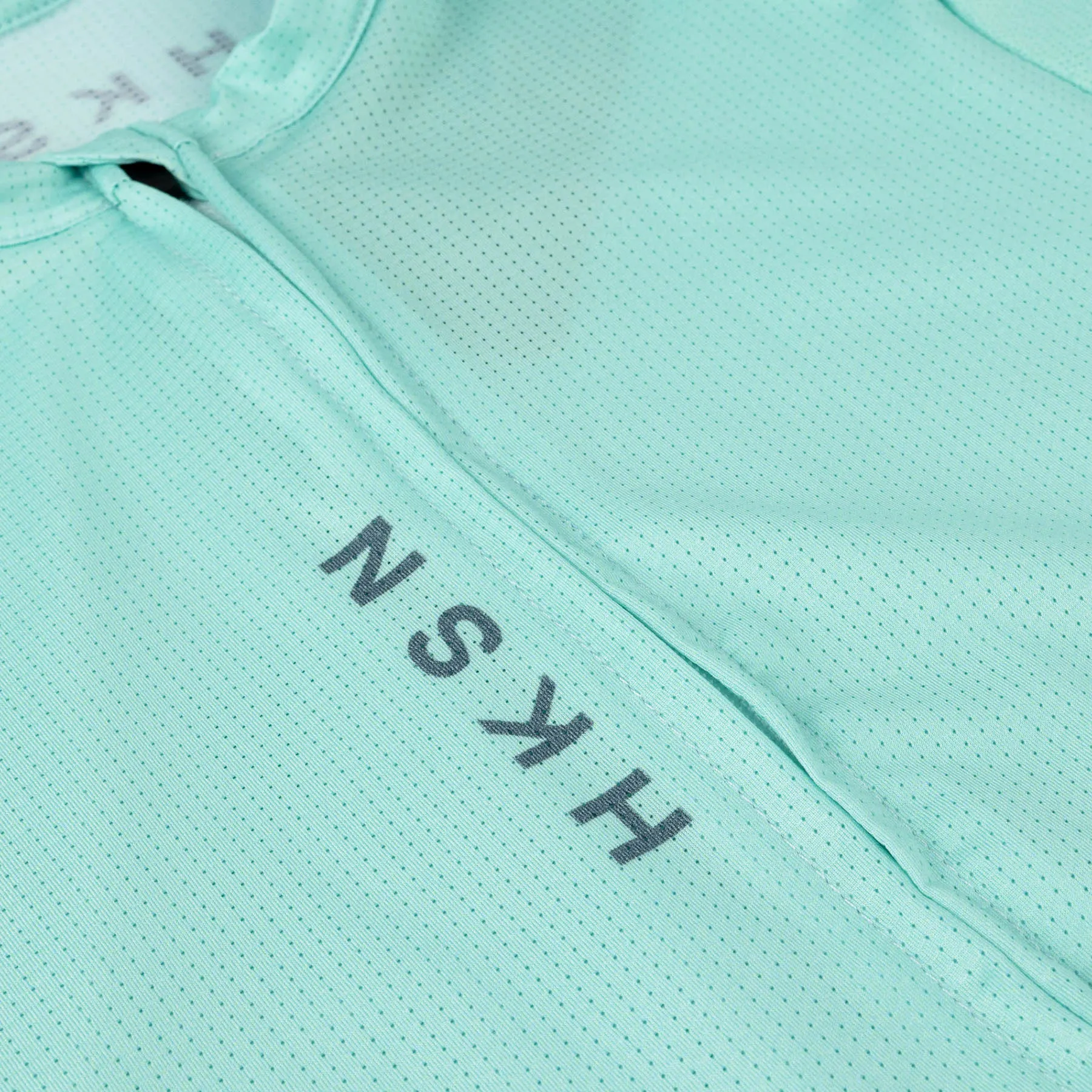 'Racing Line' Mint Green SS Jersey