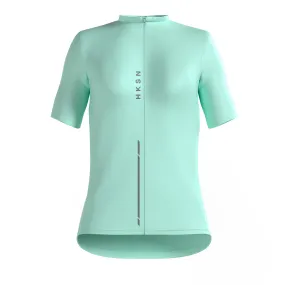 'Racing Line' Mint Green SS Jersey