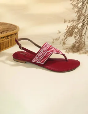 Red | Sandal for Women