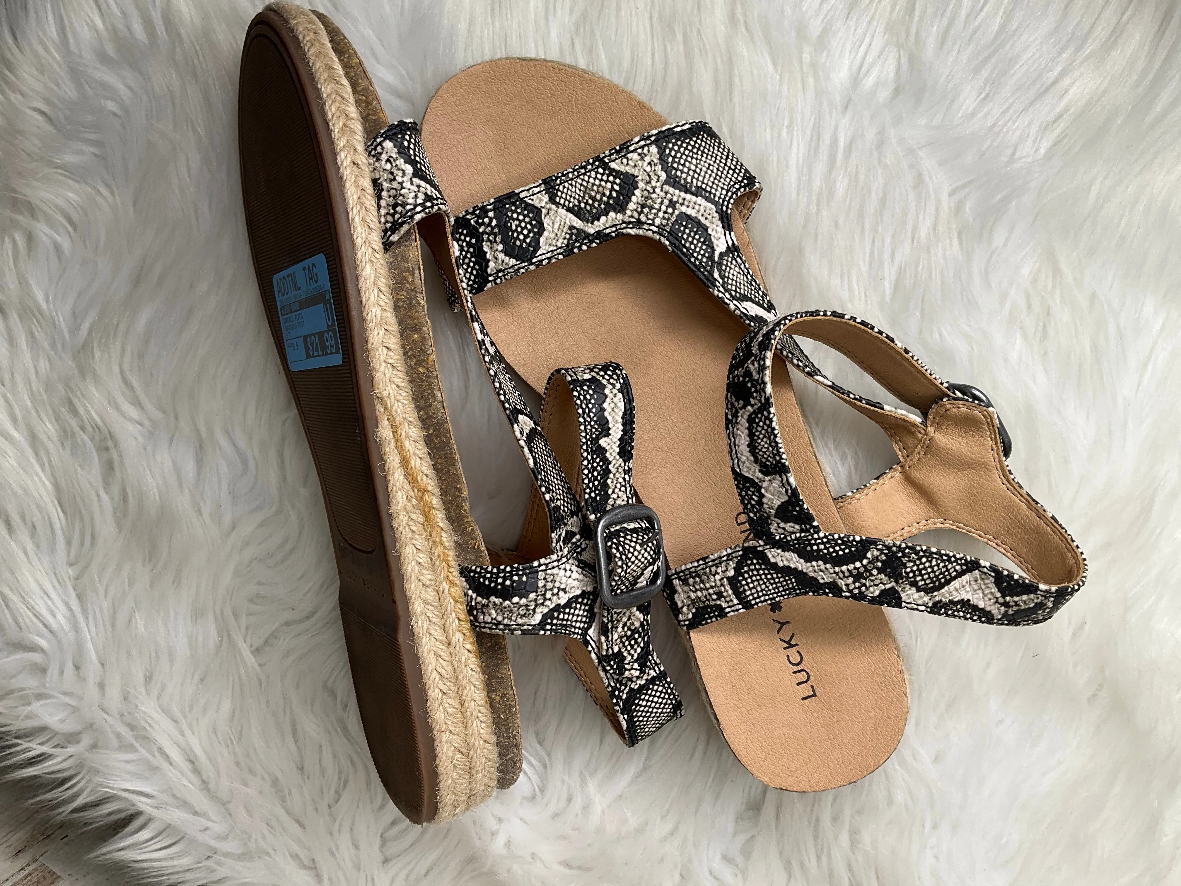 Sandals Flats By Lucky Brand  Size: 9.5