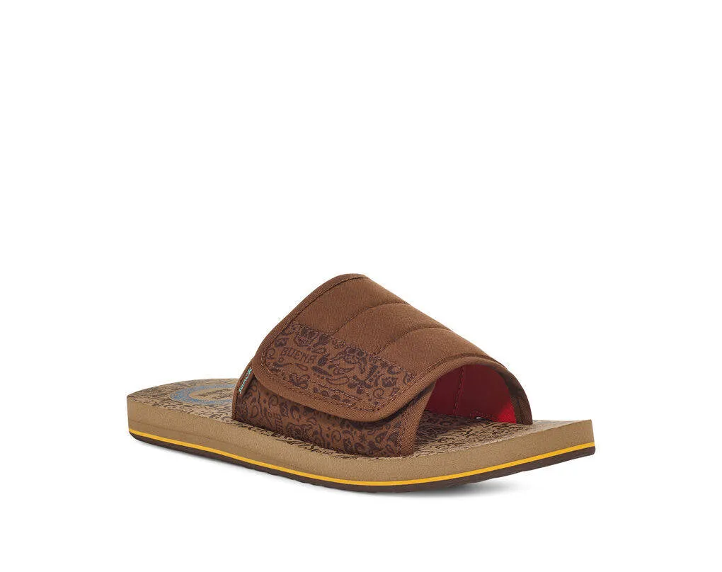 Sanuk Mens Bixby ST X Stone Brown