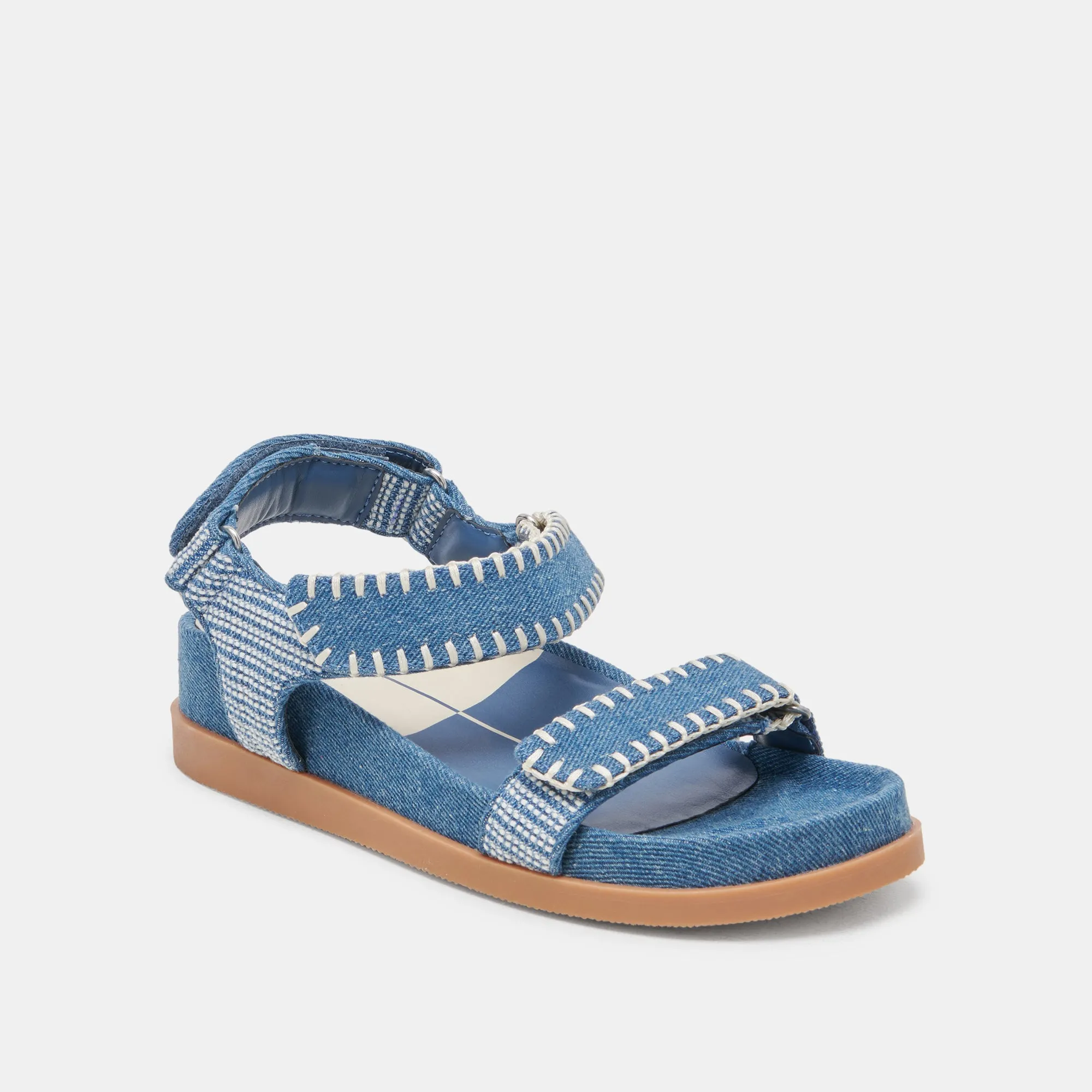 SENORA SANDALS BLUE MULTI DENIM