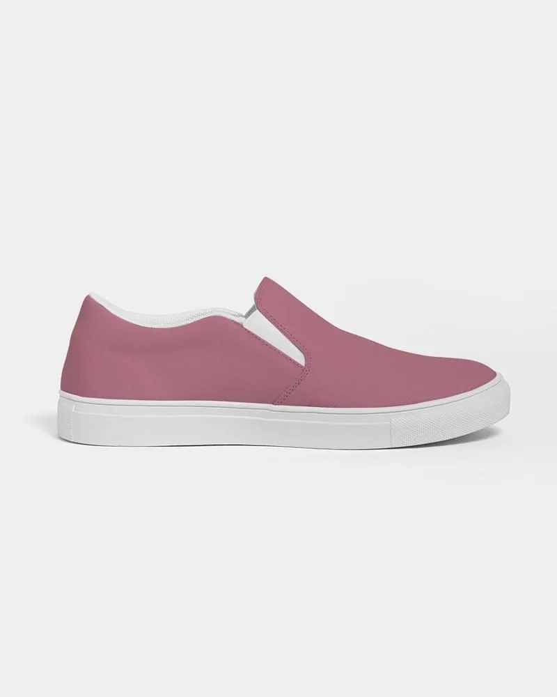 Shaded Pastel Pink Slip-On Canvas Sneakers | Men's | C0M60Y15K30