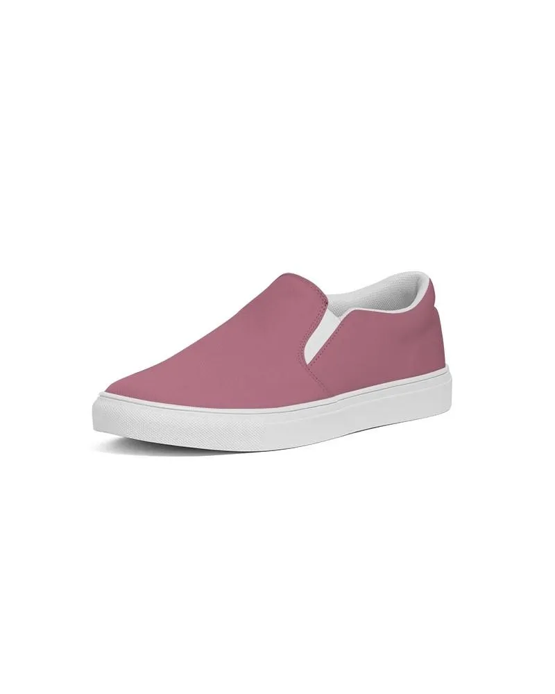 Shaded Pastel Pink Slip-On Canvas Sneakers | Men's | C0M60Y15K30